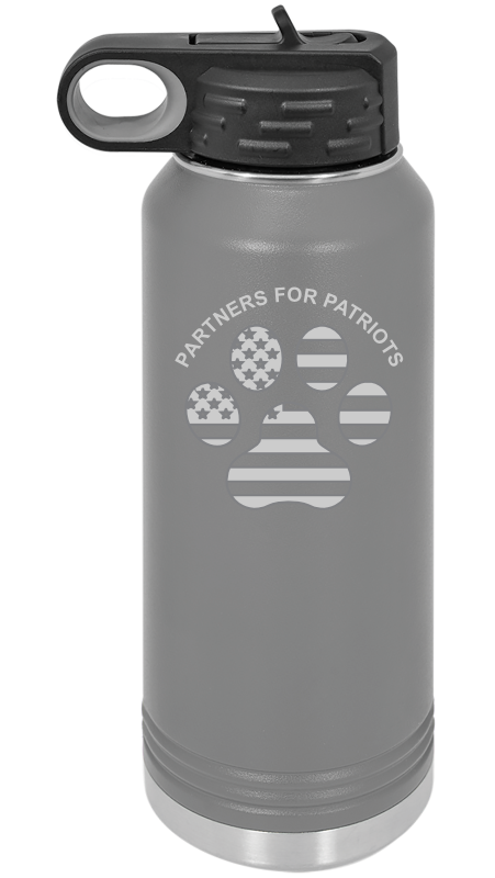 32oz Water Bottle - Partners For Patriots