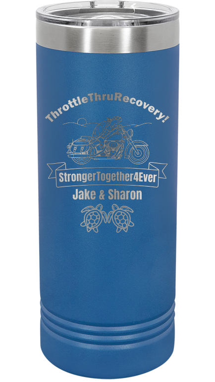 Throttle Thru - Skinny Tumbler