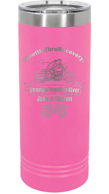 Throttle Thru - Skinny Tumbler