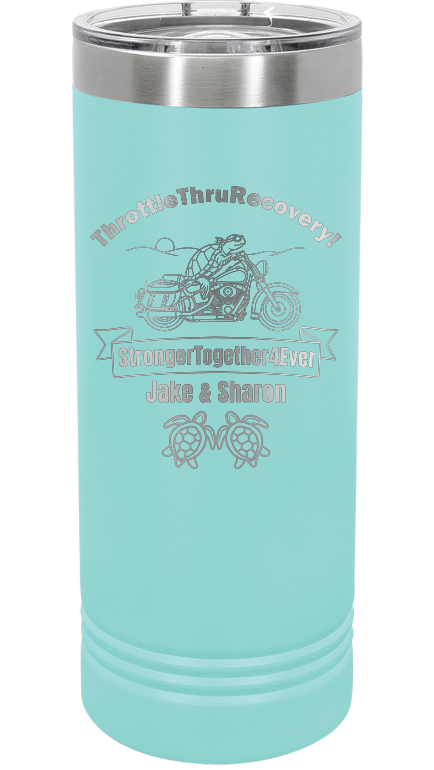 Throttle Thru - Skinny Tumbler