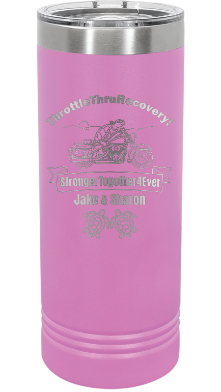 Throttle Thru - Skinny Tumbler