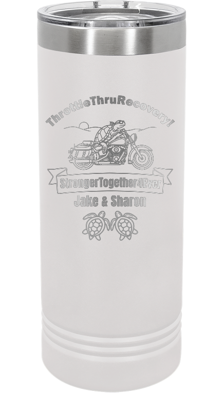 Throttle Thru - Skinny Tumbler