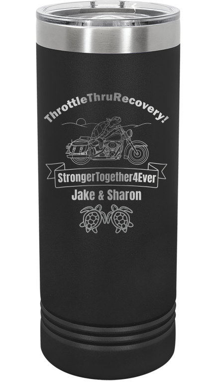 Throttle Thru - Skinny Tumbler