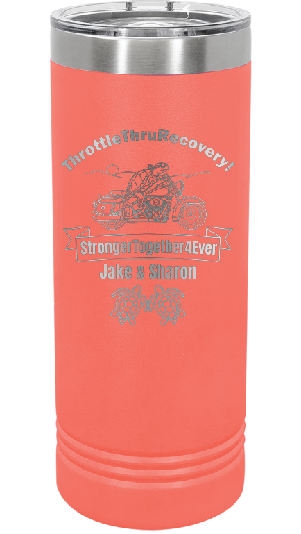 Throttle Thru - Skinny Tumbler
