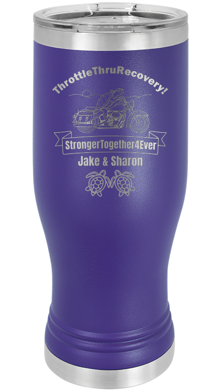 Throttle Thru - Pilsner Tumblers