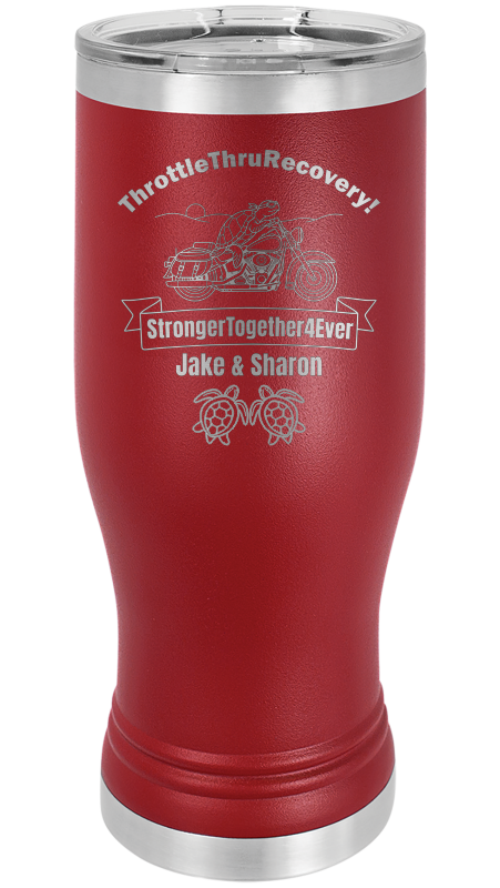 Throttle Thru - Pilsner Tumblers