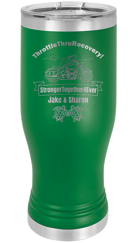 Throttle Thru - Pilsner Tumblers