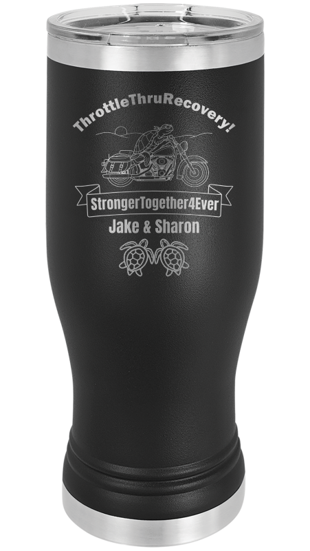 Throttle Thru - Pilsner Tumblers