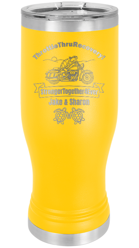 Throttle Thru - Pilsner Tumblers