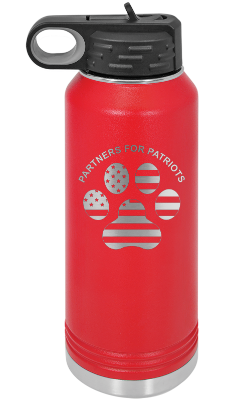 32oz Water Bottle - Partners For Patriots