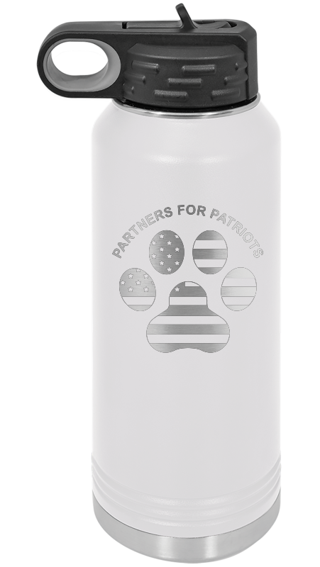 32oz Water Bottle - Partners For Patriots