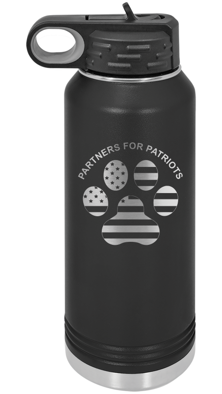 32oz Water Bottle - Partners For Patriots