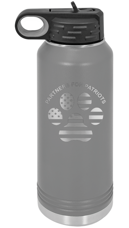 32oz Water Bottle - Partners For Patriots